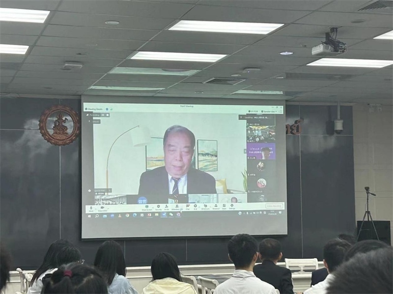 傅增有教授講座。