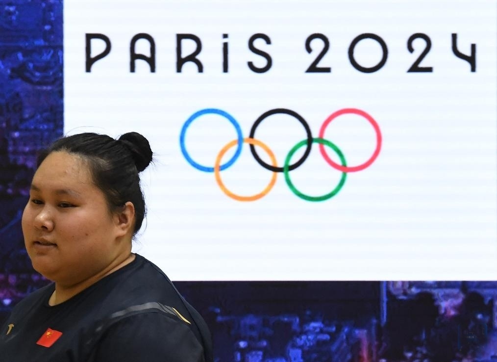 5月10日，國家隊選手李雯雯在訓練中。新華社記者 侯昭康 攝