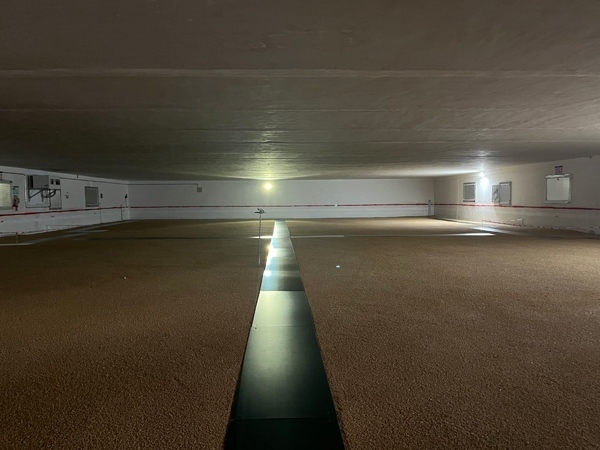 襄陽直屬庫倉內存儲的小麥。受訪者供圖