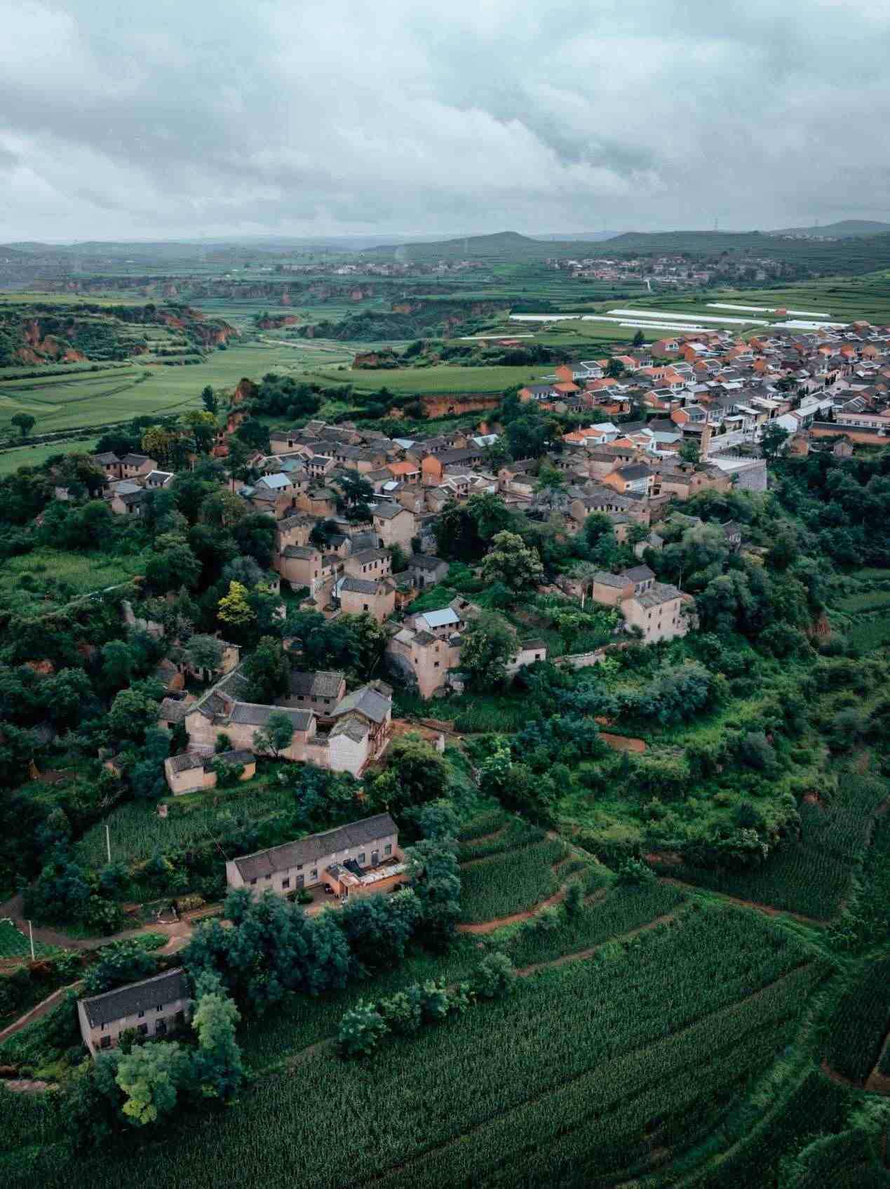 俯瞰永寧寨村。邱活攝