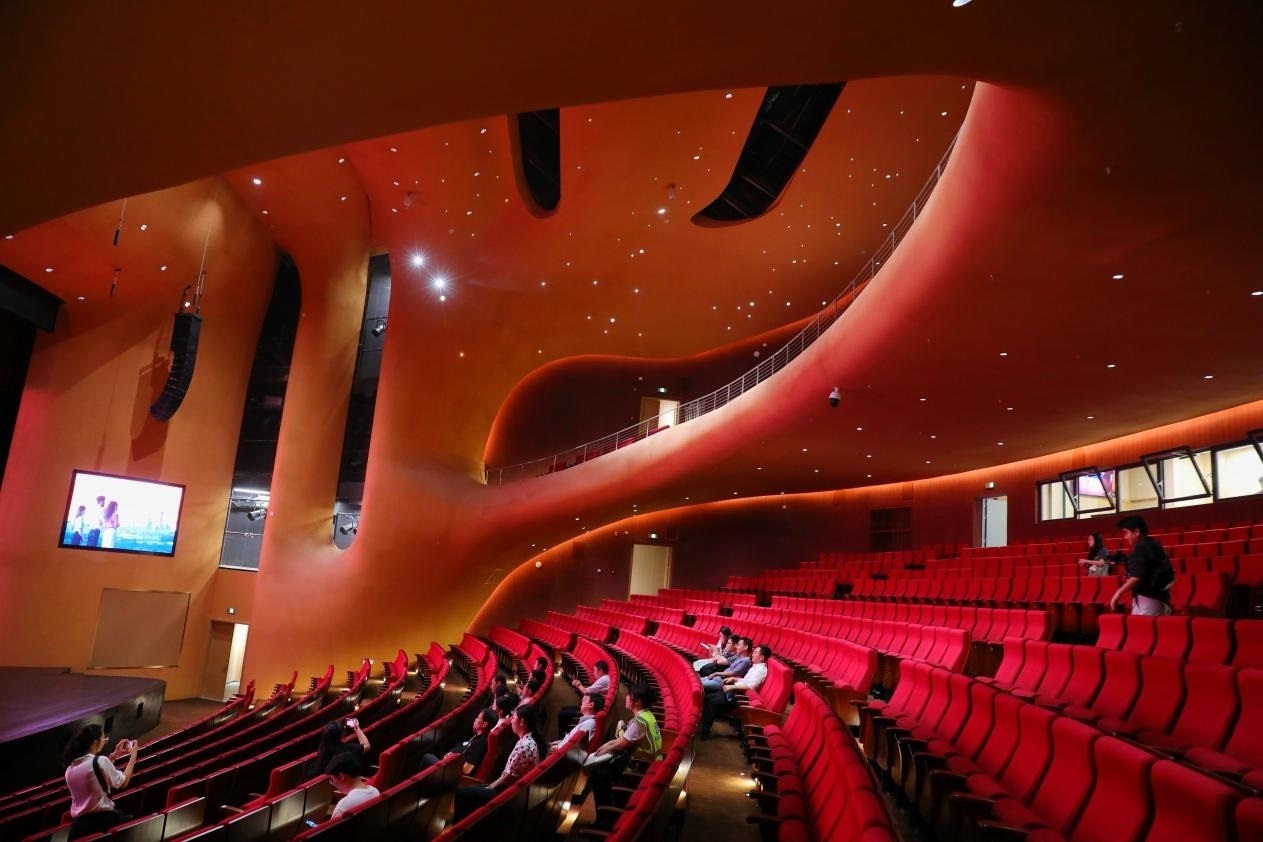 劇場內(nèi)部空間?！吨袊?jīng)濟周刊》記者 肖翊攝