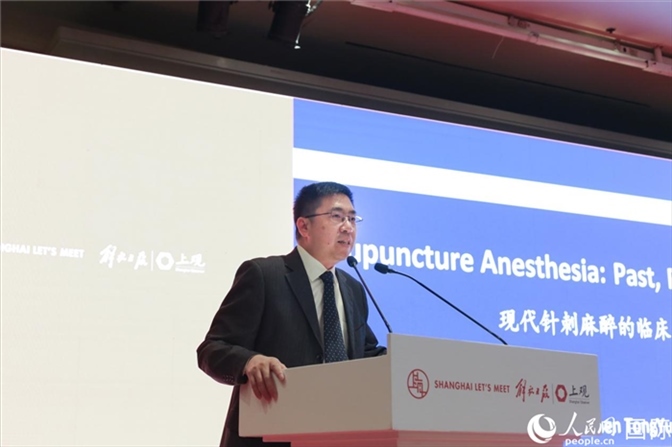 陳彤宇在演講。人民網(wǎng)記者 黃培昭攝