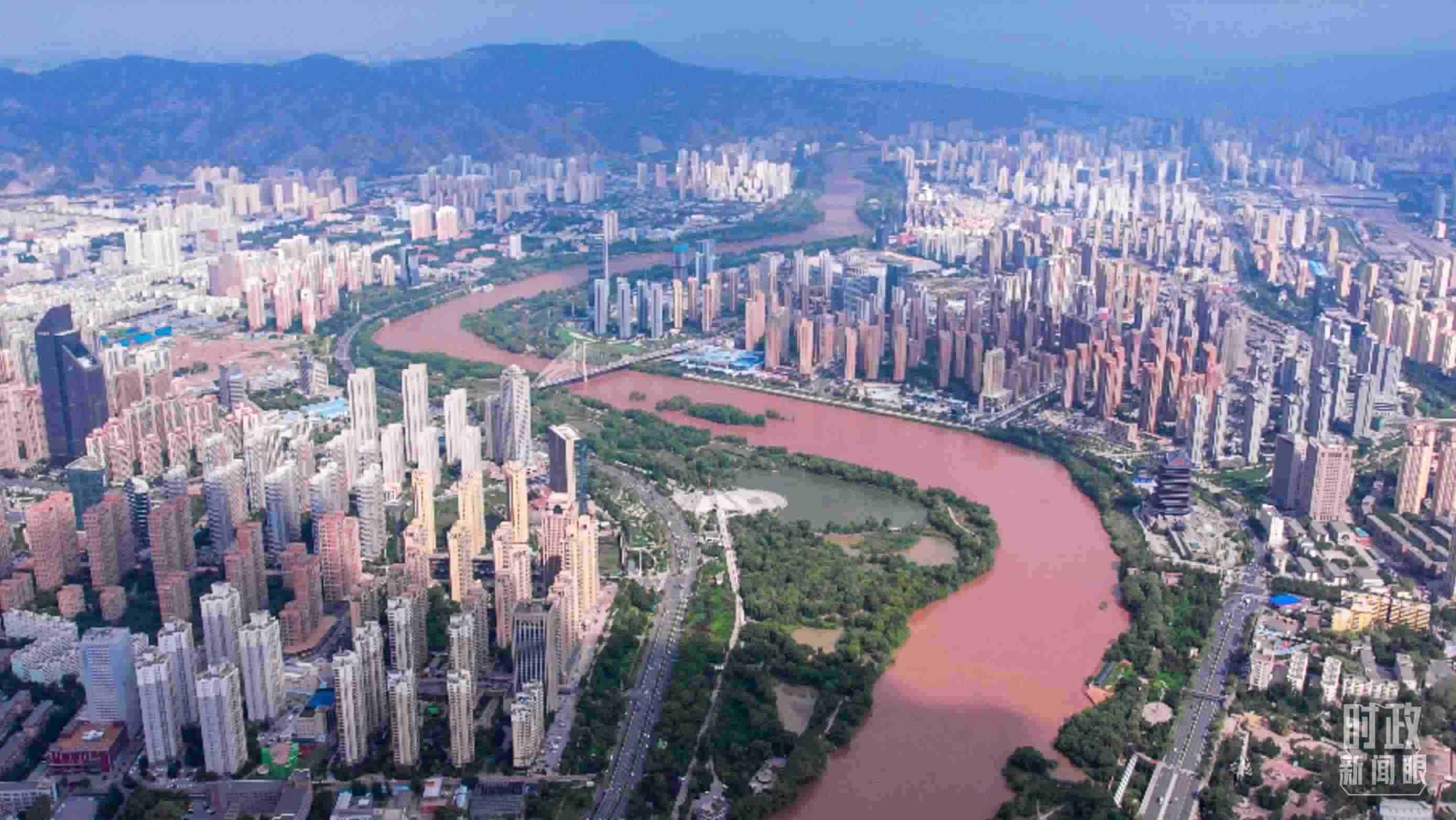 △蘭州。（總臺央視記者范凱拍攝）