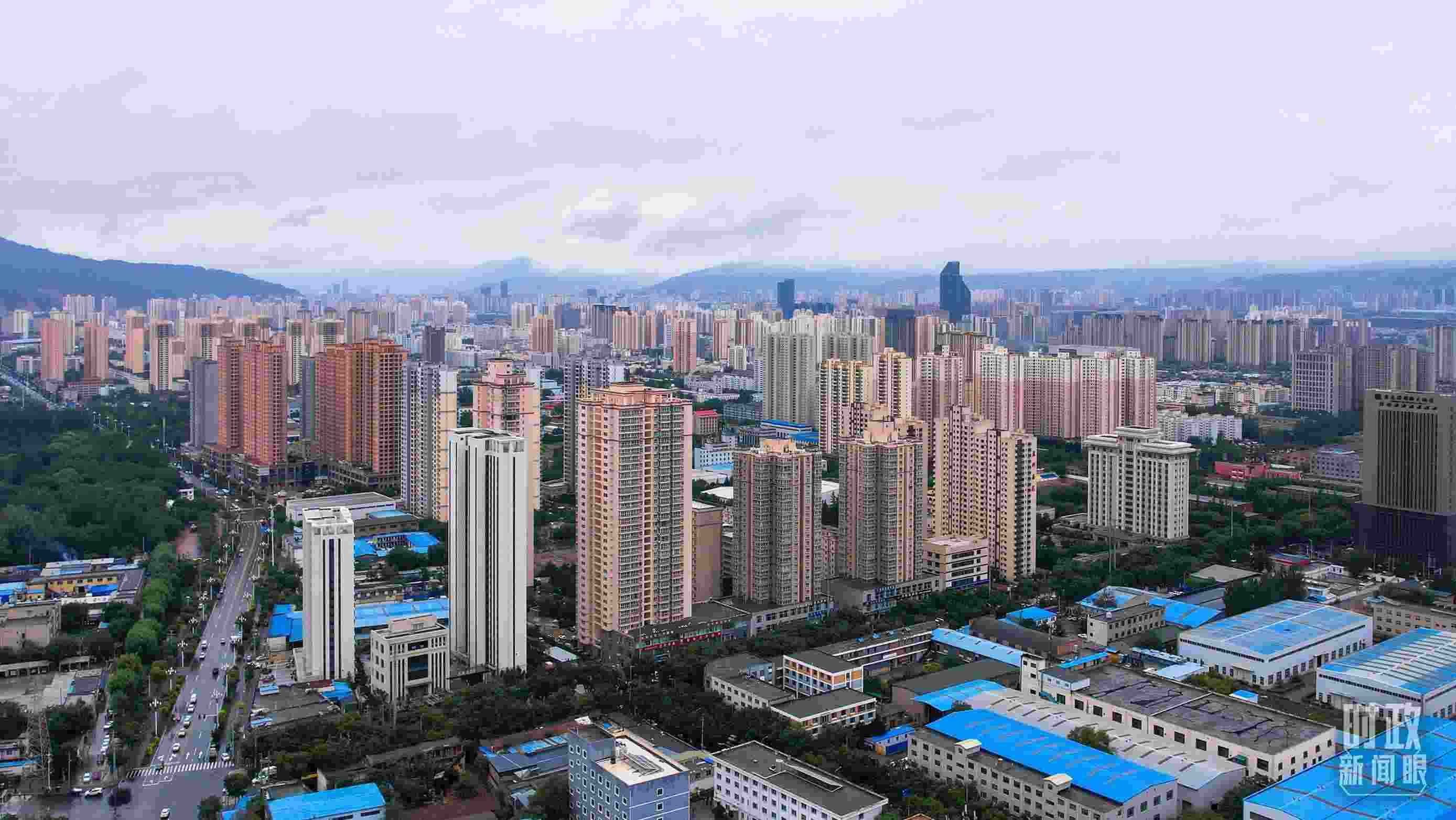 △蘭州。（總臺記者馬凌峰拍攝）