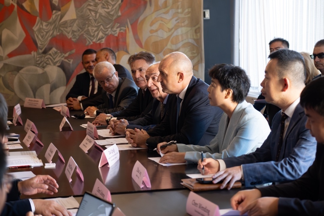 會(huì)議現(xiàn)場(chǎng)。中國(guó)駐保加利亞大使館供圖。