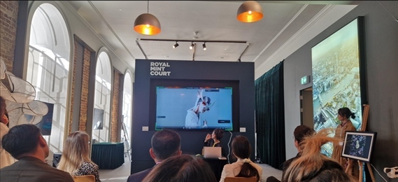 中英青年數(shù)字創(chuàng)意產(chǎn)學(xué)交流會(huì)現(xiàn)場。逸麟 攝