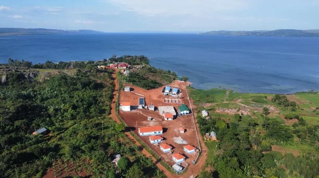 烏干達(dá)布伊奎供水項(xiàng)目建設(shè)完成。中鐵十局非洲公司供圖