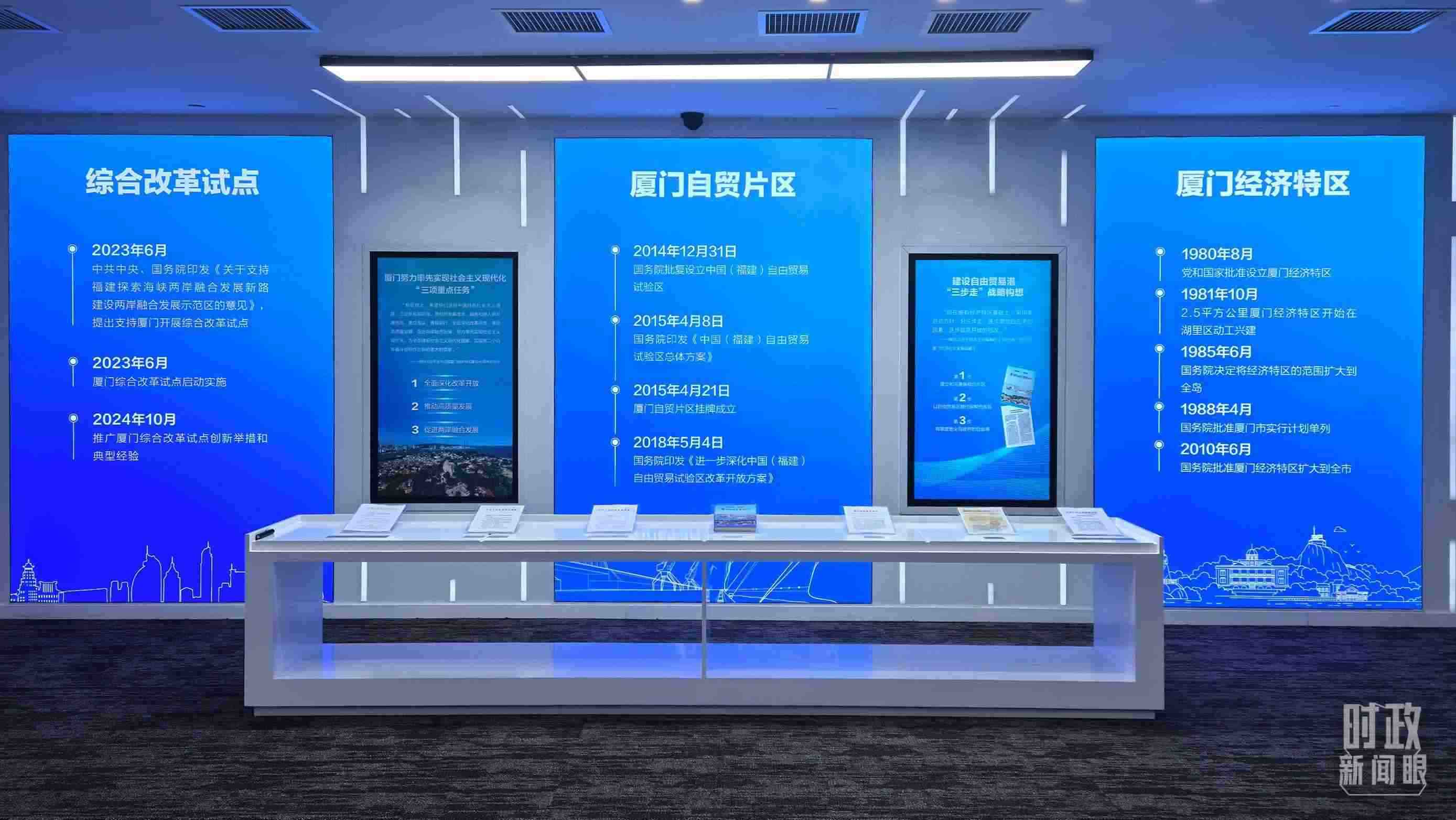 △中國（福建）自由貿(mào)易試驗區(qū)廈門片區(qū)。（總臺央視記者程鋮拍攝）