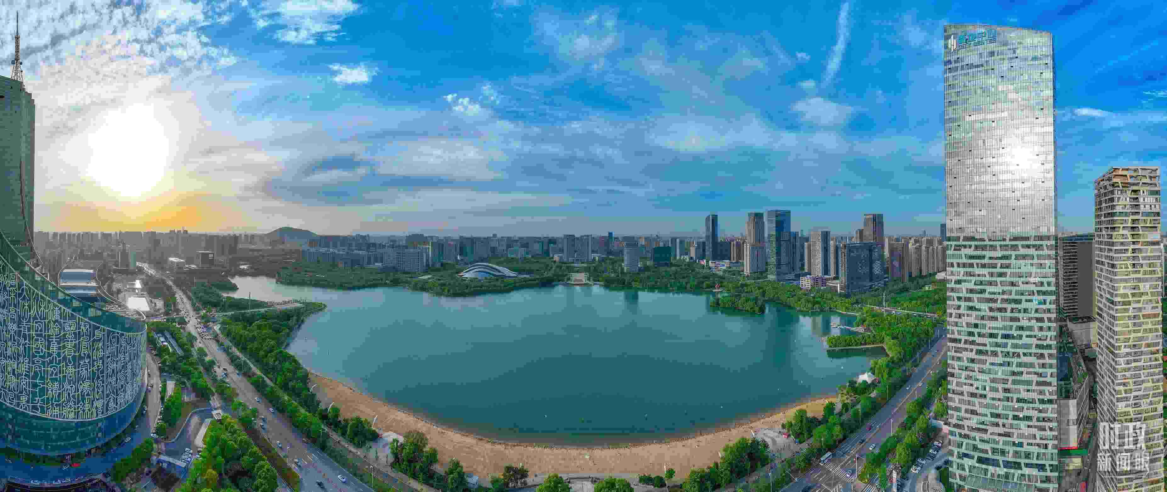 △安徽省合肥市。（合肥市蜀山區(qū)融媒體中心葛慶釗供圖）