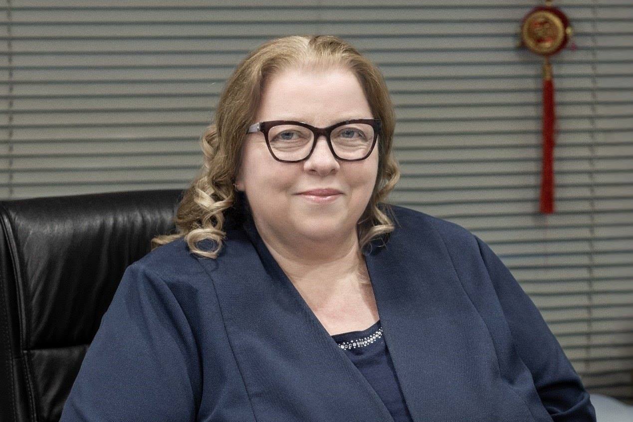 北京俄羅斯文化中心主任吳丹娜（塔季揚娜·烏爾茹姆采娃）。受訪者供圖