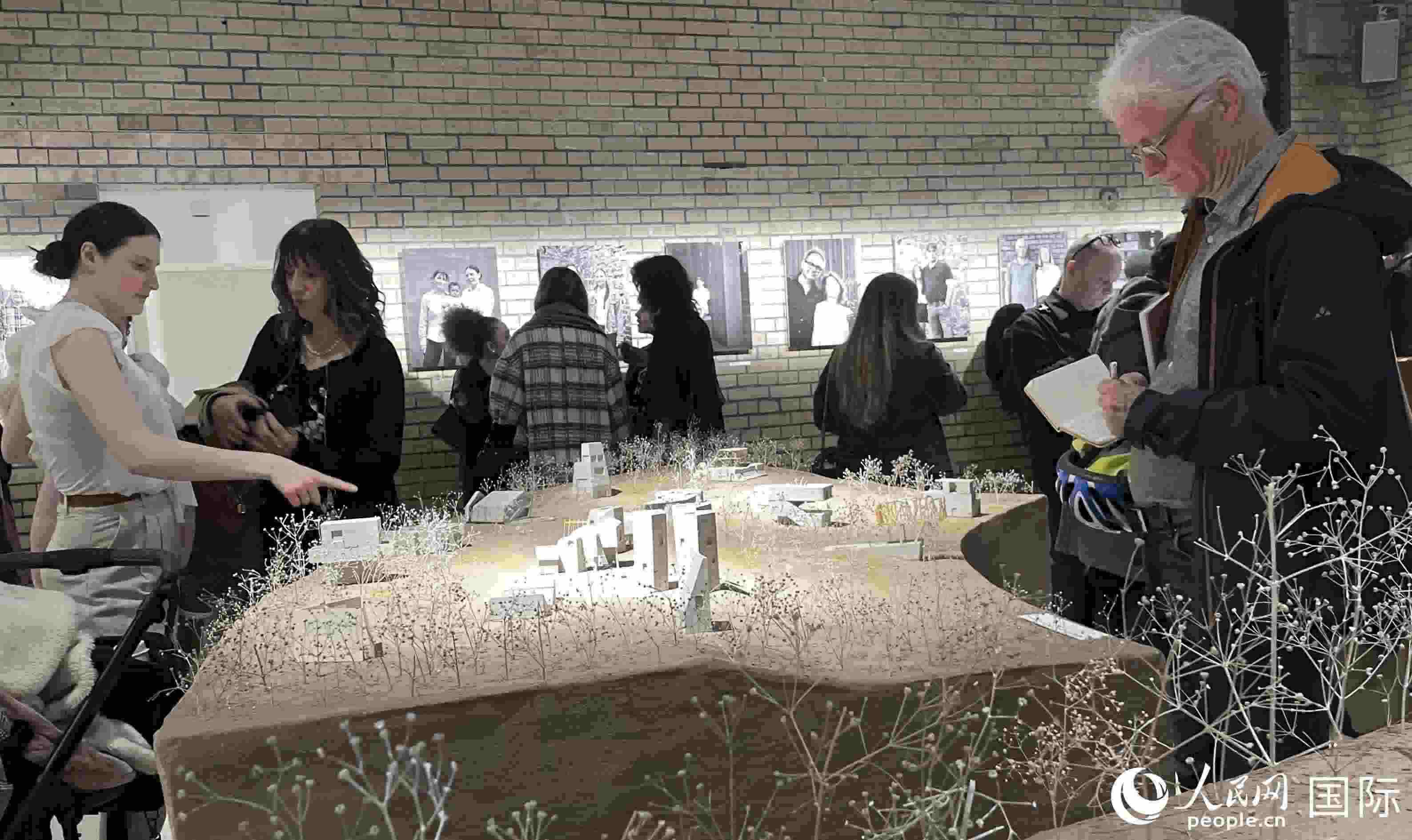 展覽現(xiàn)場(chǎng)。人民網(wǎng)鄭蘅夏攝