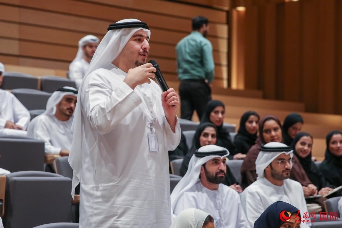 觀眾提問。人民網(wǎng) 塔里克·易卜拉欣攝