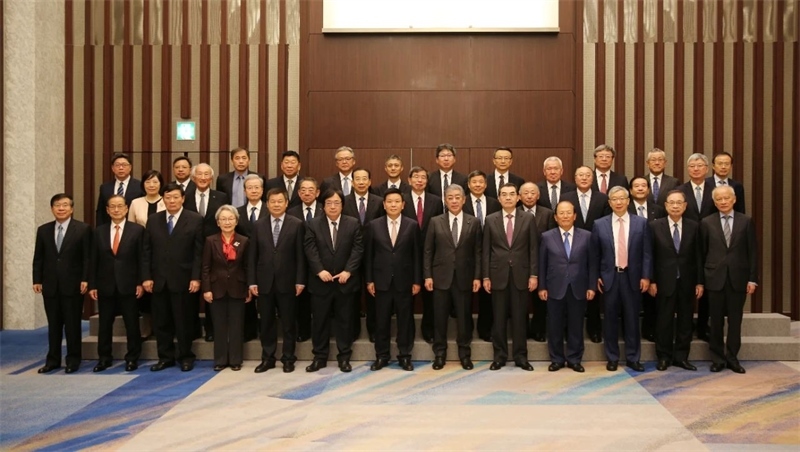 開幕式前中日主要與會(huì)嘉賓合影。主辦方供圖