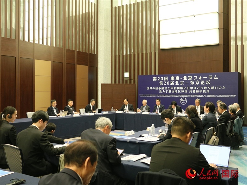 和平秩序分論壇現(xiàn)場(chǎng)。人民網(wǎng) 許可攝