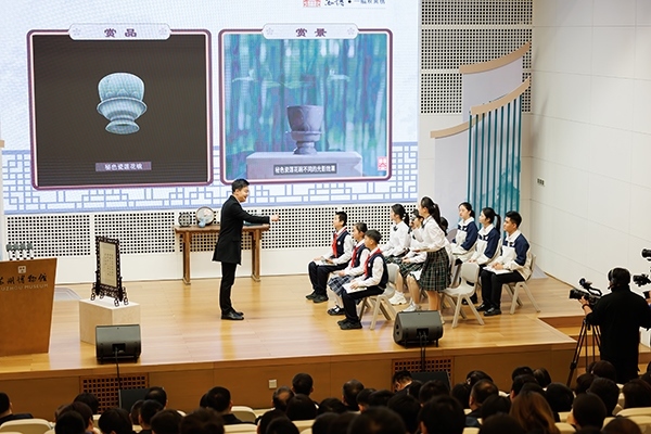 首屆全國“博物館里的大思政課”示范交流活動。學校供圖