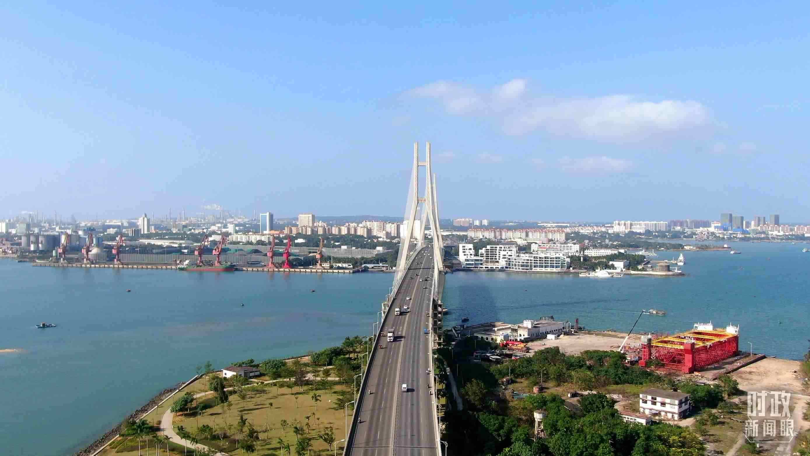 海南洋浦經(jīng)濟(jì)開發(fā)區(qū)。（總臺記者葉飛提供）