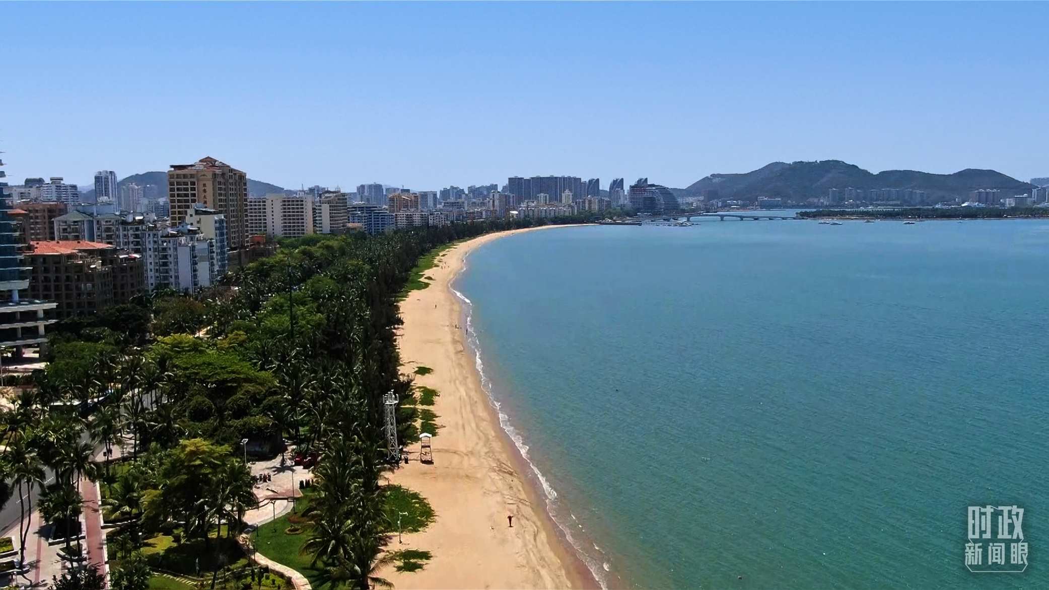 海南三亞。（總臺記者張偉克拍攝）