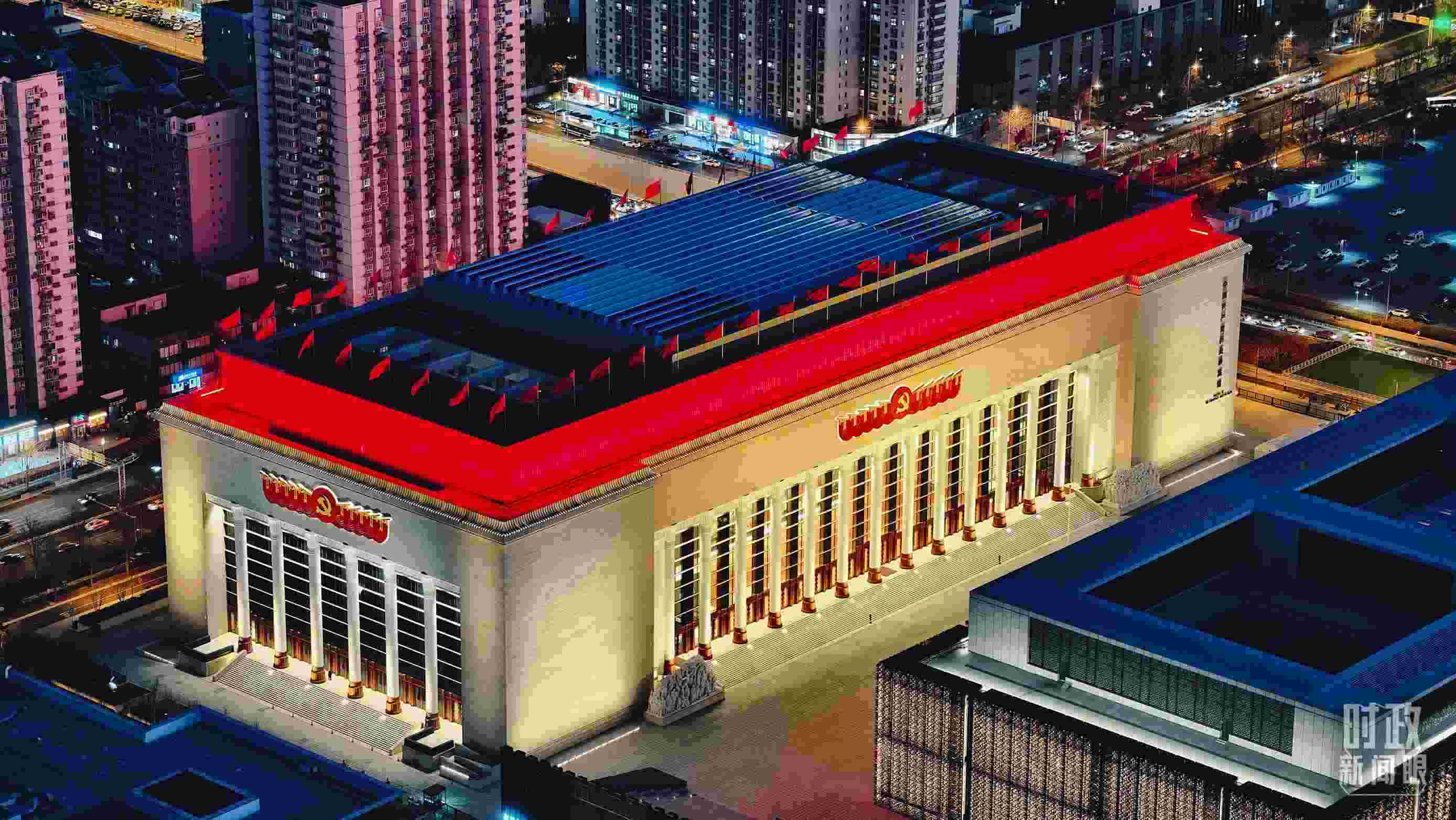 △中國共產(chǎn)黨歷史展覽館。（總臺央視記者張宇拍攝）