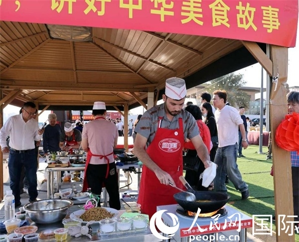 參賽一景。人民網(wǎng)記者管克江攝