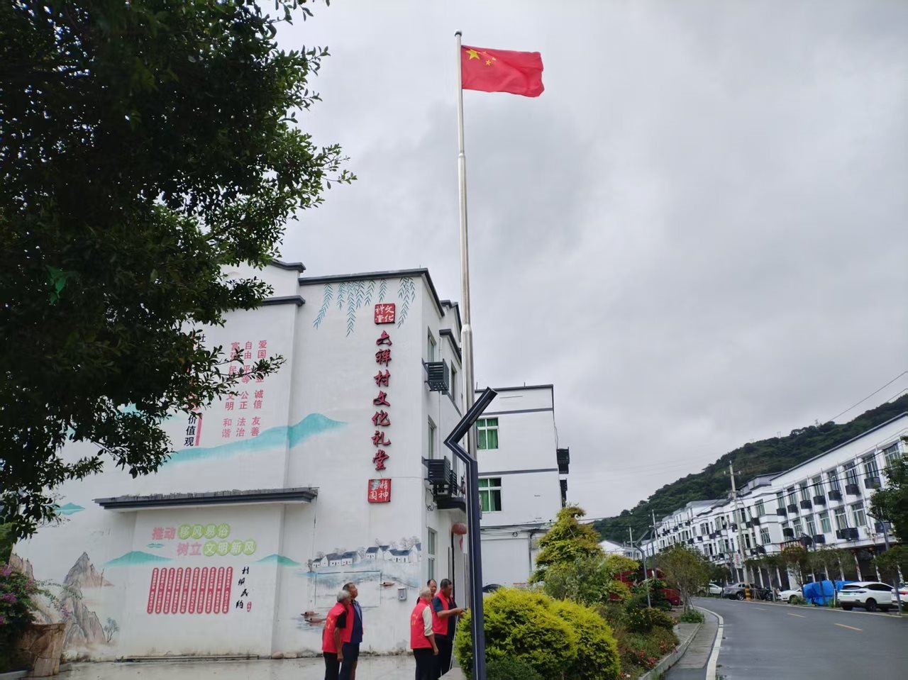 永興村一景（永興現(xiàn)為六祥行政村下的自然村之一）。蒼南縣金鄉(xiāng)鎮(zhèn) 供圖