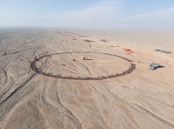 無線節(jié)點(diǎn)儀器檢測現(xiàn)場。受訪者供圖