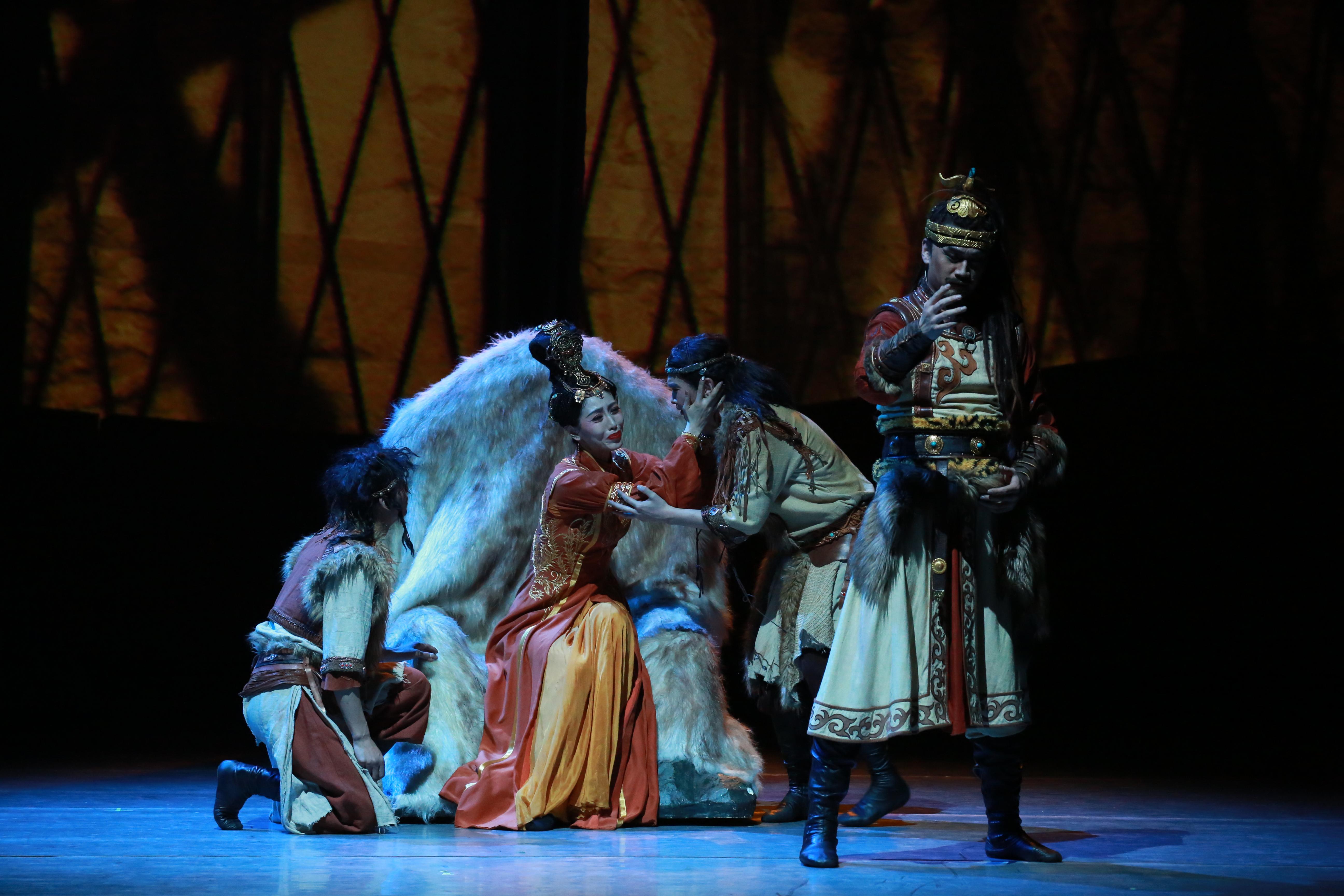 舞劇《胡笳十八拍》劇照。主辦方供圖