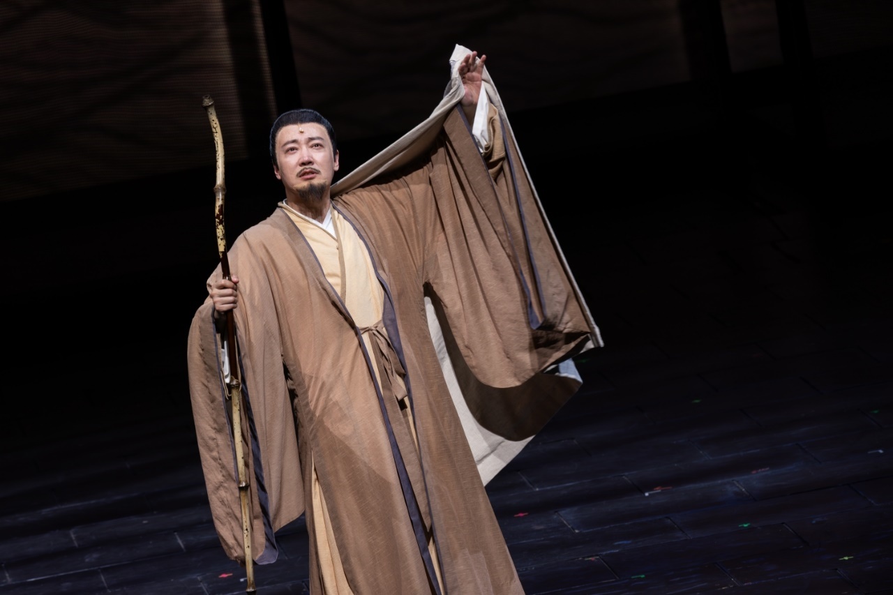 《蘇堤春曉》演出現(xiàn)場(chǎng)。國(guó)家話劇院供圖