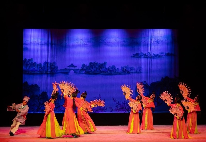 演出現(xiàn)場。中國駐匈牙利大使館供圖