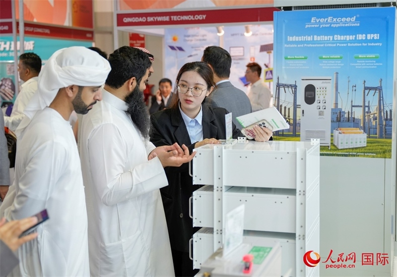 展會現(xiàn)場。人民網(wǎng) 塔里克·易卜拉欣攝