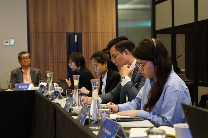 分享會現(xiàn)場，中馬兩國記者認真記錄。林俊揚攝