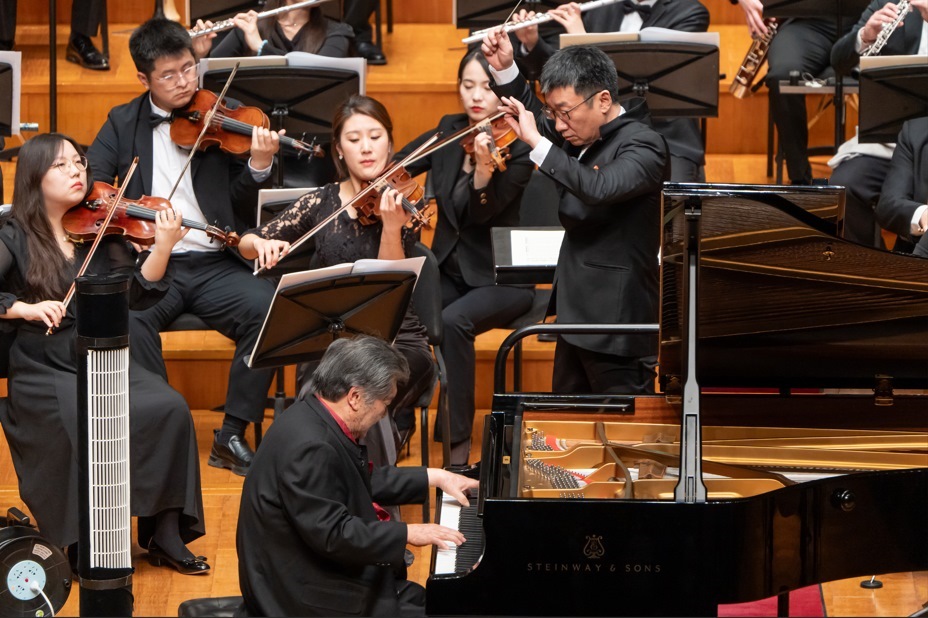 音樂會現(xiàn)場。學校供圖