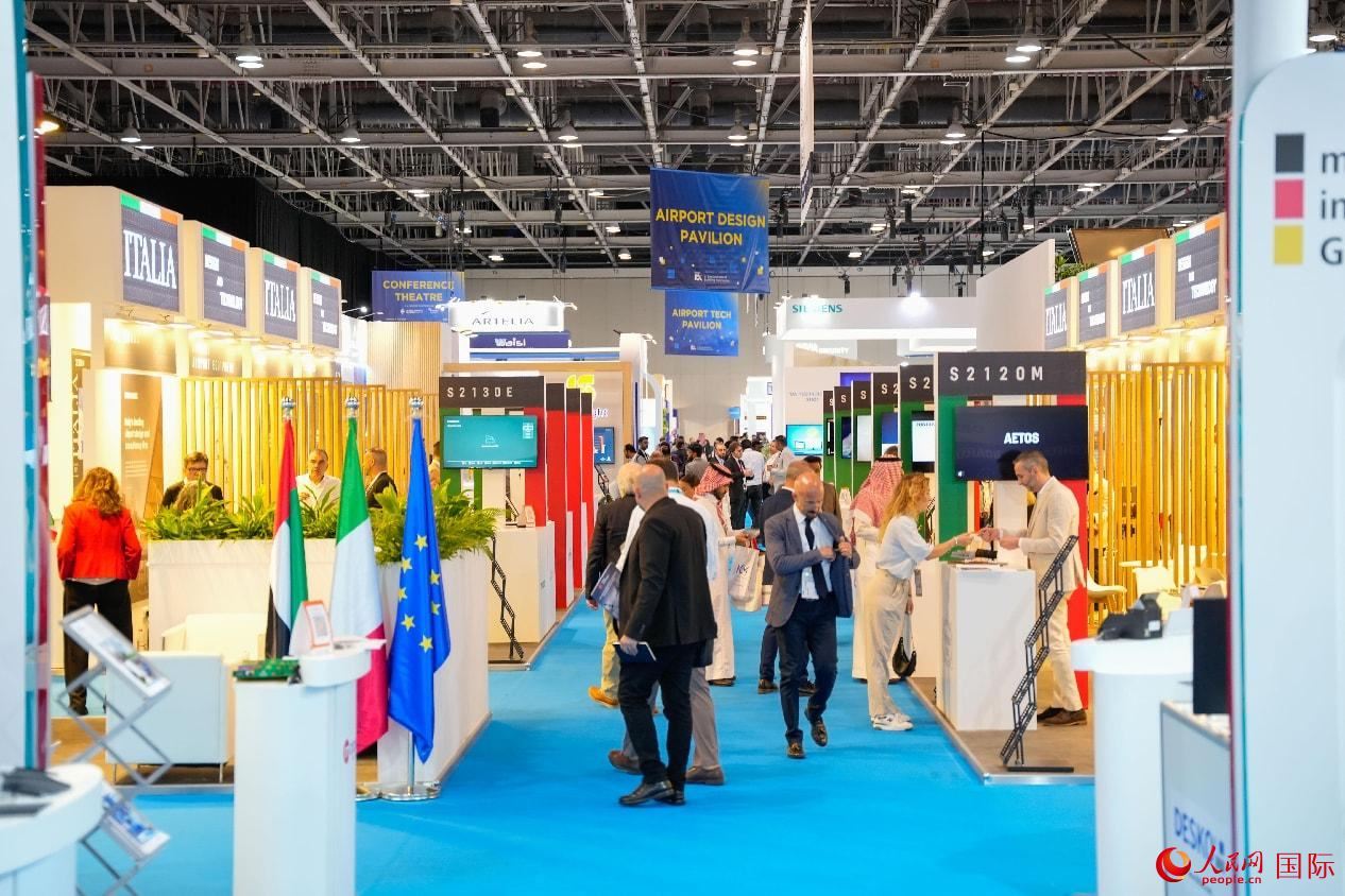 展會(huì)一景。人民網(wǎng)塔里克·易卜拉欣攝