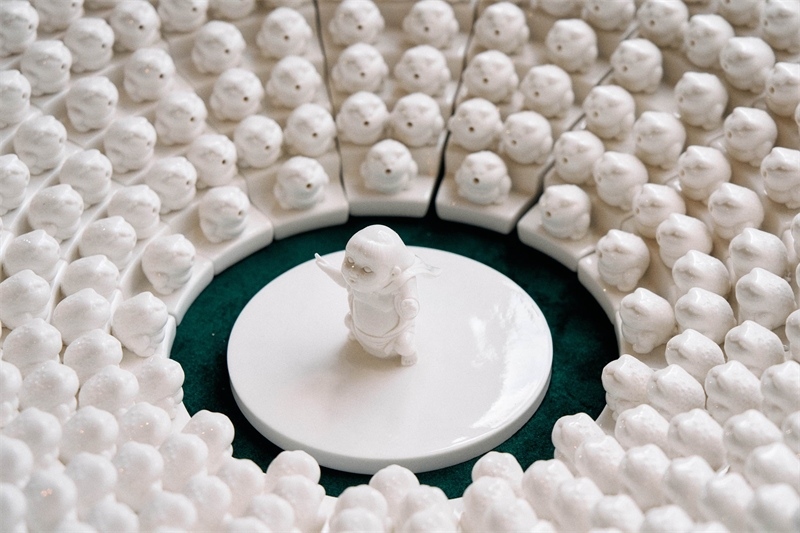 倫敦手工周中國(guó)館展品。楊浩鵬攝