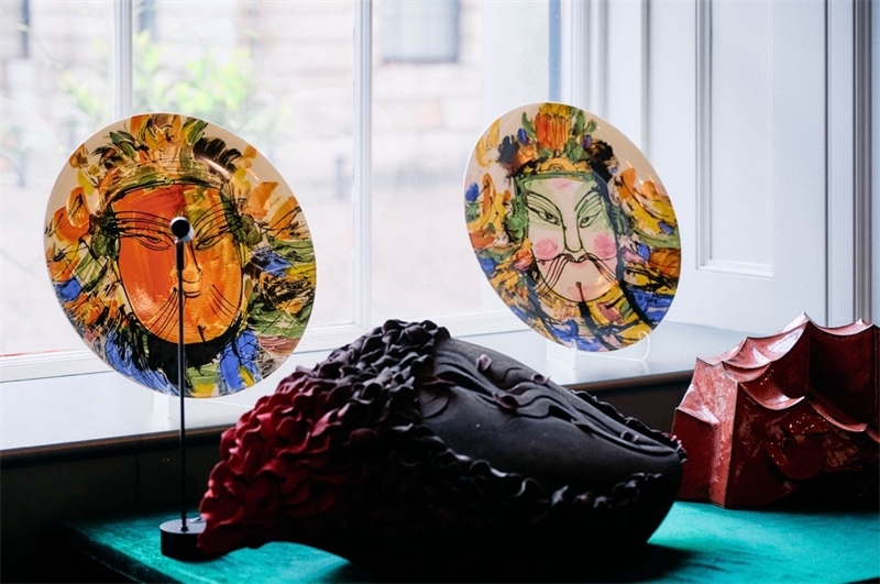 倫敦手工周中國(guó)館展品。楊浩鵬攝