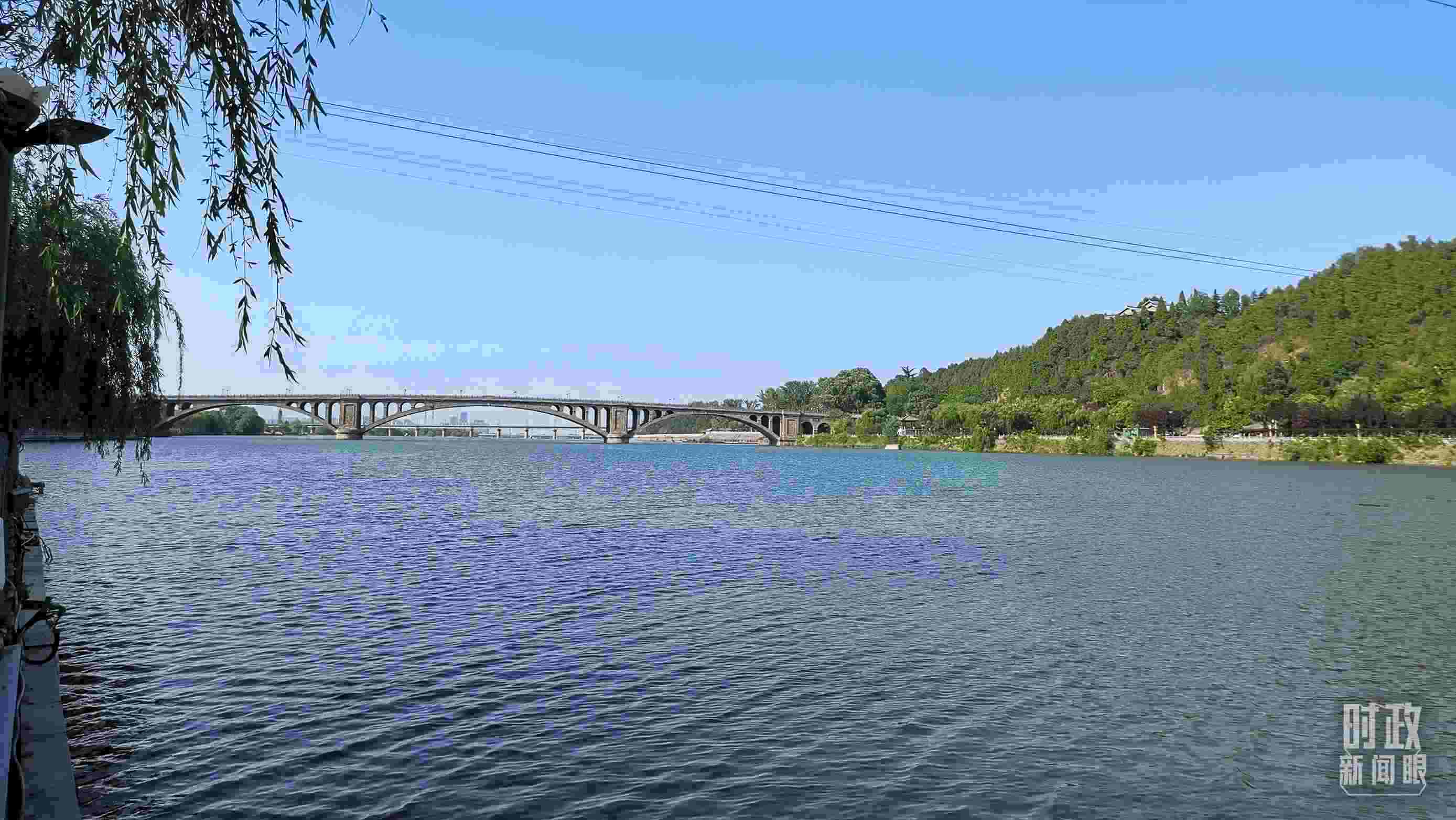 △伊河。（總臺央視記者范一鳴拍攝）