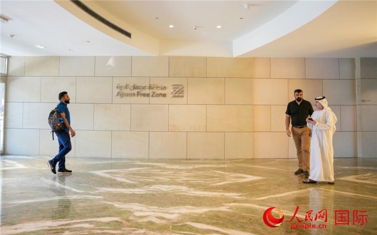 阿治曼自由區(qū)始建于1988年，阿治曼中國城設立于自由區(qū)內(nèi)。人民網(wǎng) 塔里克·易卜拉欣攝