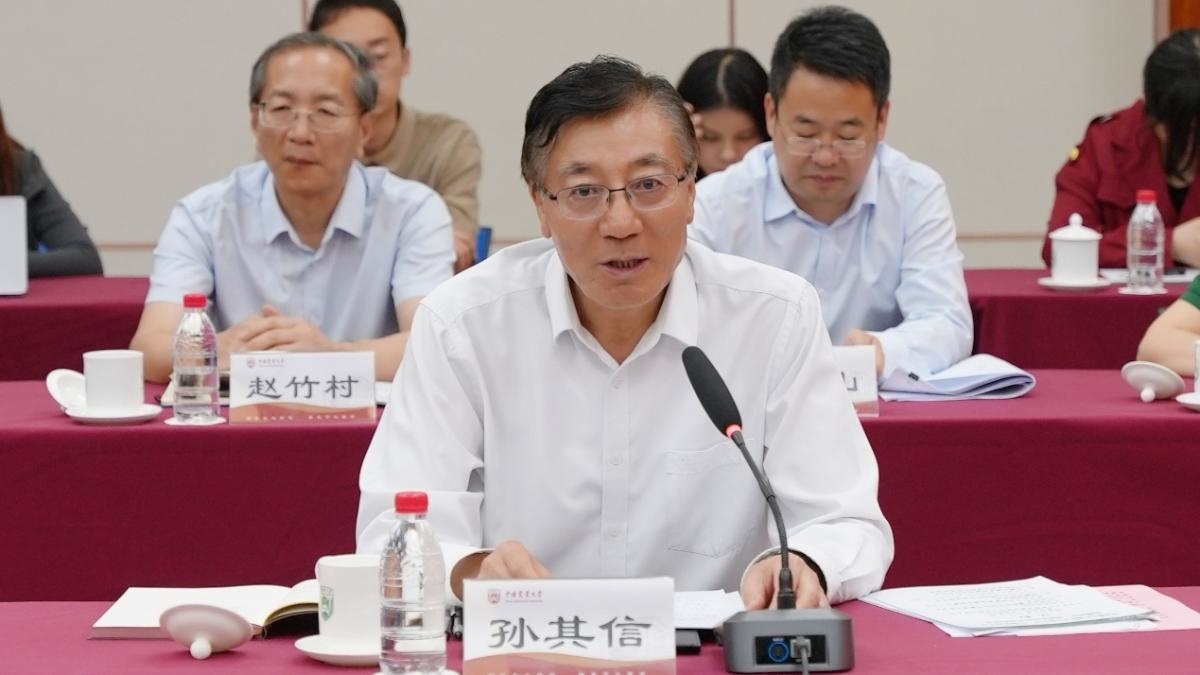 中國工程院院士、中國農業(yè)大學校長孫其信。校方供圖